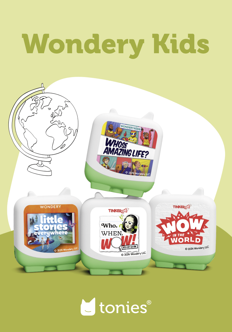 Wondery Kids Clever Tonies - 4 Pack