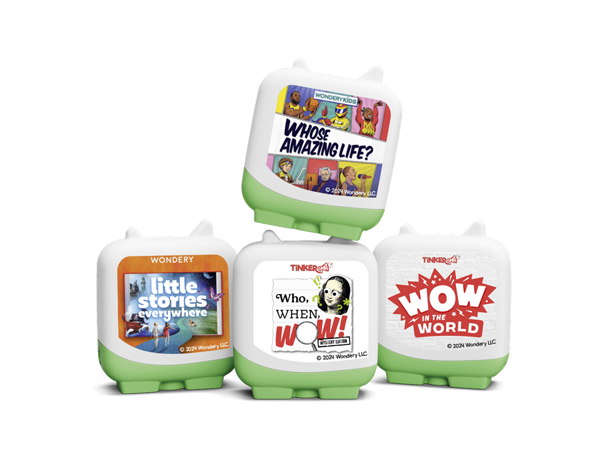 Wondery Kids Clever Tonies - 4 Pack