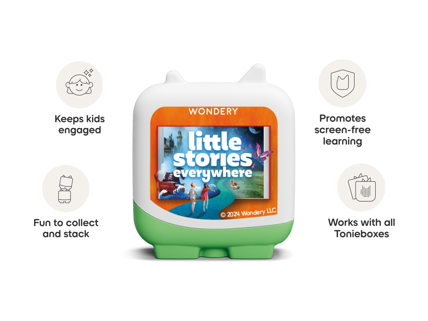 Wondery Kids Clever Tonies - 4 Pack