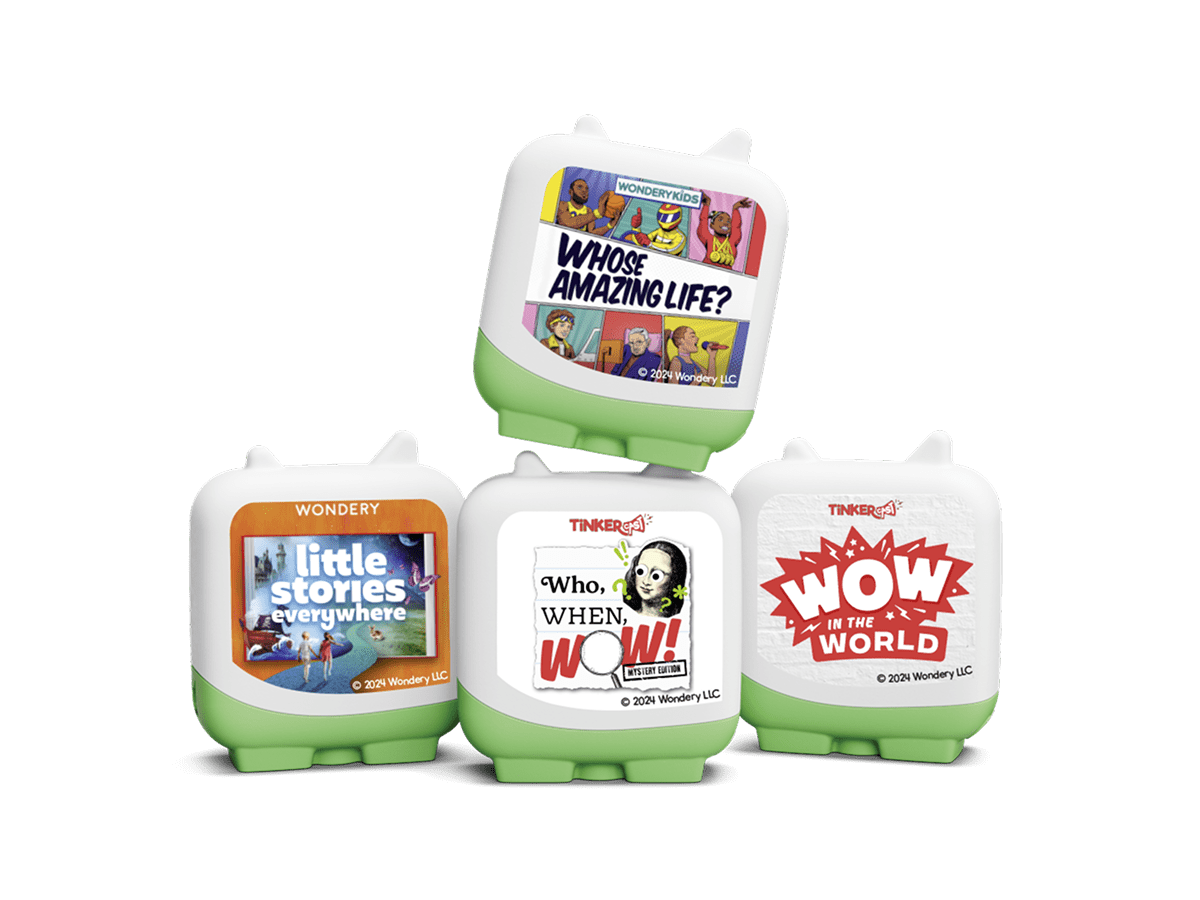 Wondery Kids Clever Tonies - 4 Pack