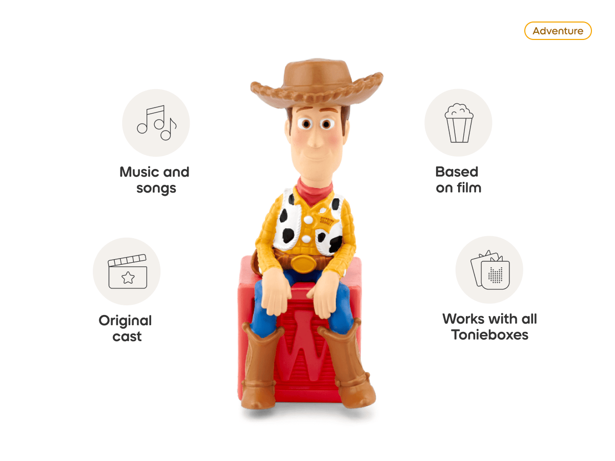 Disney & Pixar Toy Story: Woody Tonie (en Español)